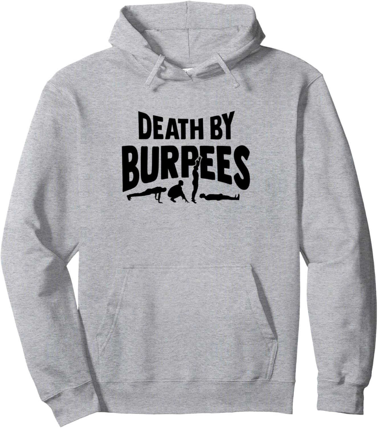 

Разработано для кардиотренировок компанией Death by Burpees. Худи Burpees Excercise Design, серый