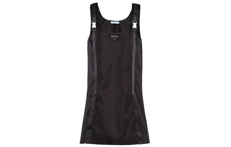 

Женское платье без рукавов PRADA, цвет Black