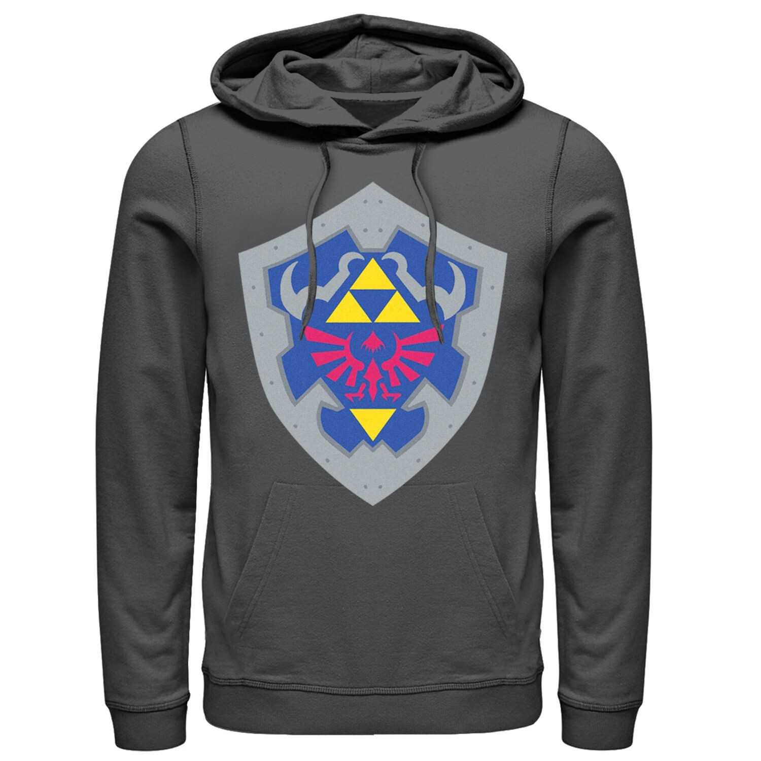 

Мужской пуловер с капюшоном Legend Of Zelda Simple Shield Licensed Character