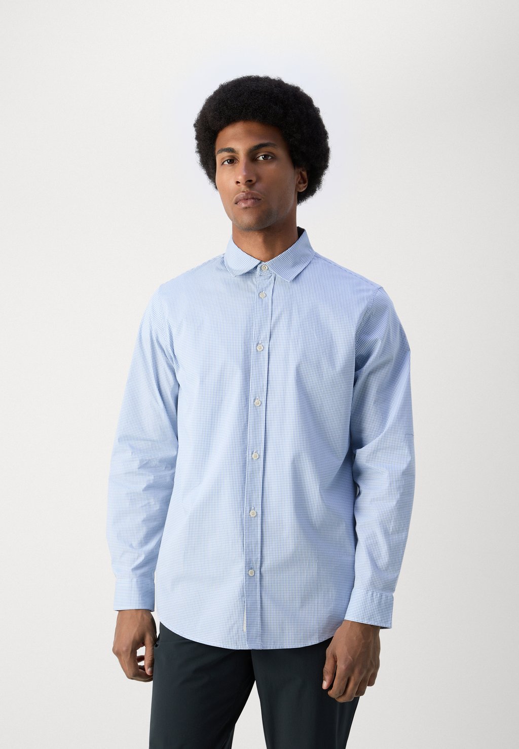 

Официальная рубашка SEASONAL ESSENTIALS CHECKED SHIRT Scotch & Soda, синий