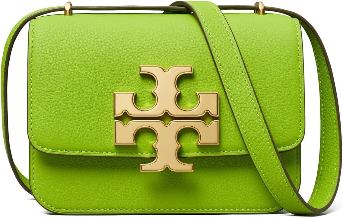 

Сумка Tory Burch Eleanor Pebbled Small Convertible Shoulder Bag, цвет Wheat Grass