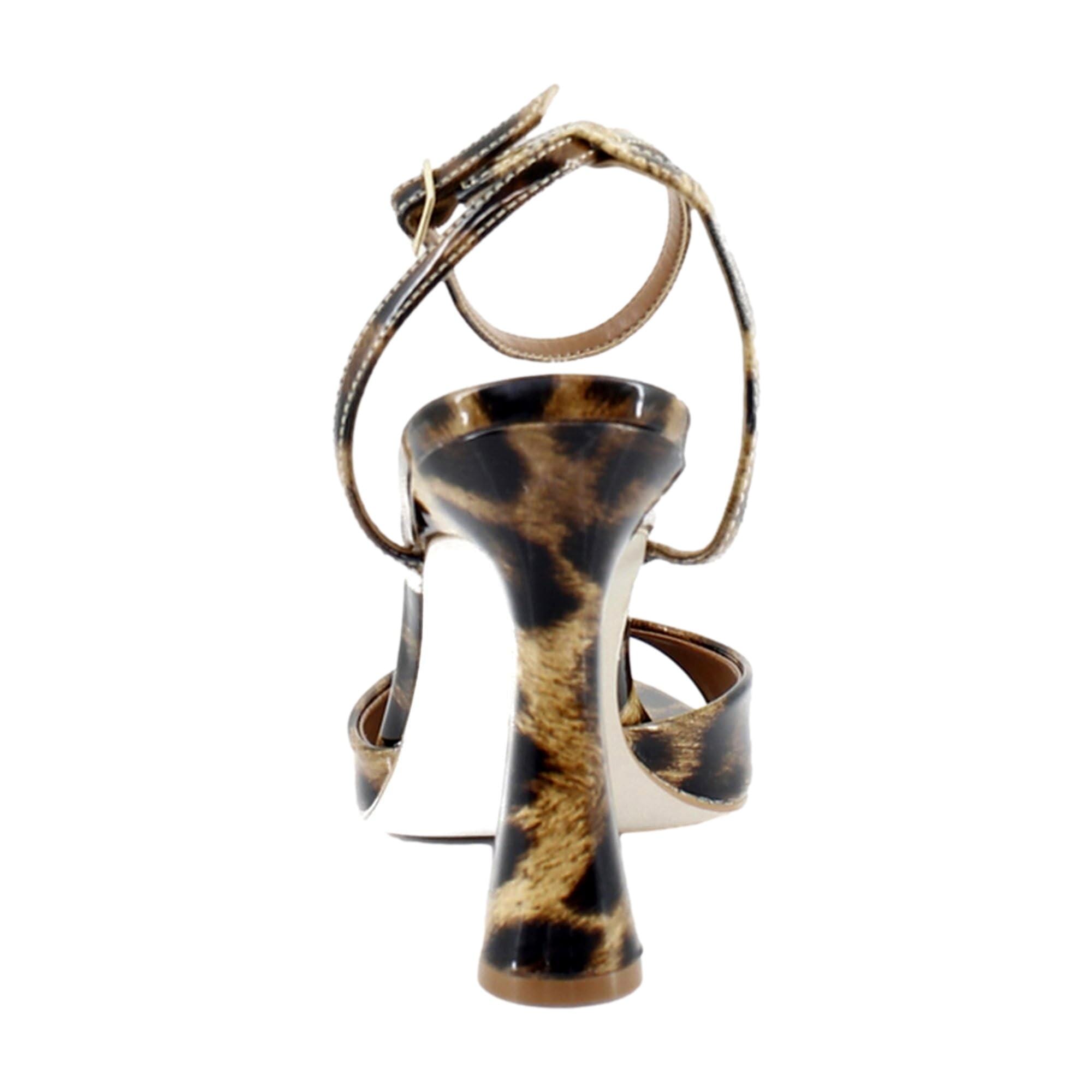 Steve Madden Beki Leopard Patent BEKI01S1 Женские мюли — фото 4