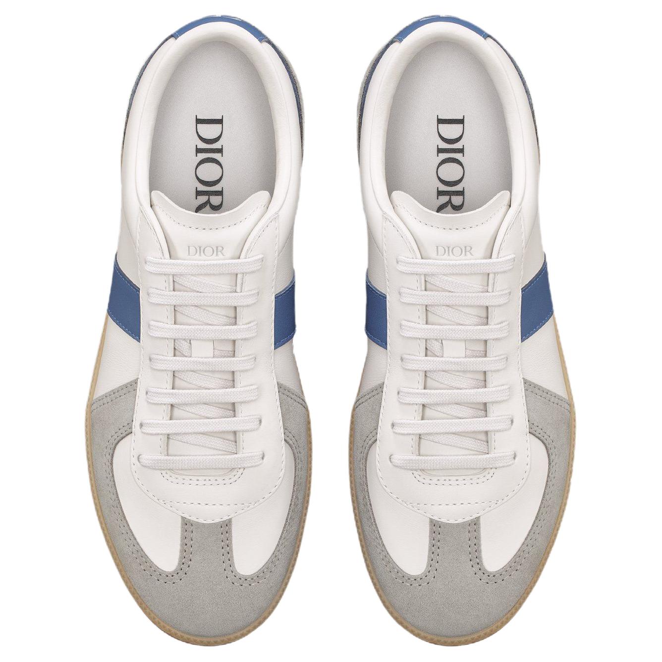 DIOR B01 Matchpoint низкие скейтерские кроссовки мужские белые — фото 4
