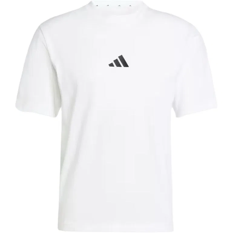 Футболка Essentials Small Logo Single Jersey Adidas, White
