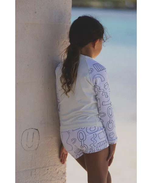 Комплект детской футбольной формы Sun Lovers Uniform 2025 / Rash Guard — фото 3