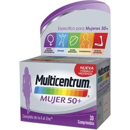 

Мультицентрум Женщина 50+ 30 таблеток Multicentrum