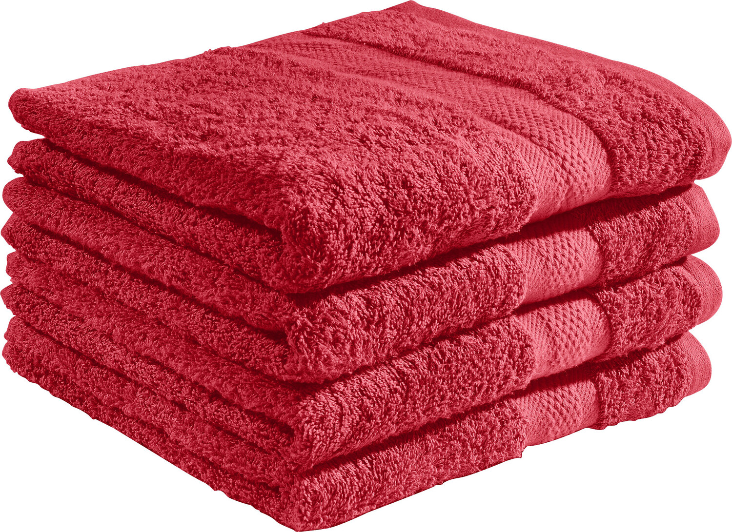 

Полотенце для ванной REDBEST 4er Pack Chicago, красный