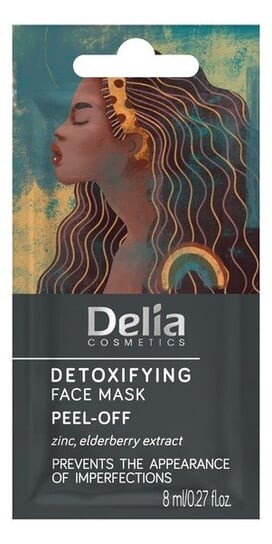 

Детоксифицирующая маска для лица-пленка, 8мл Delia Cosmetics