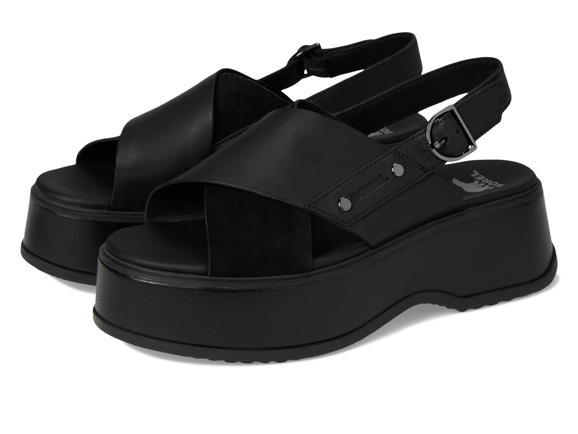 Сандалии SOREL Dayspring Crisscross Sandals, черный