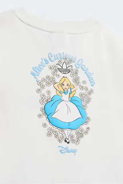Комплект из трикотажа DISNEY Adidas Originals, белый — фото 4