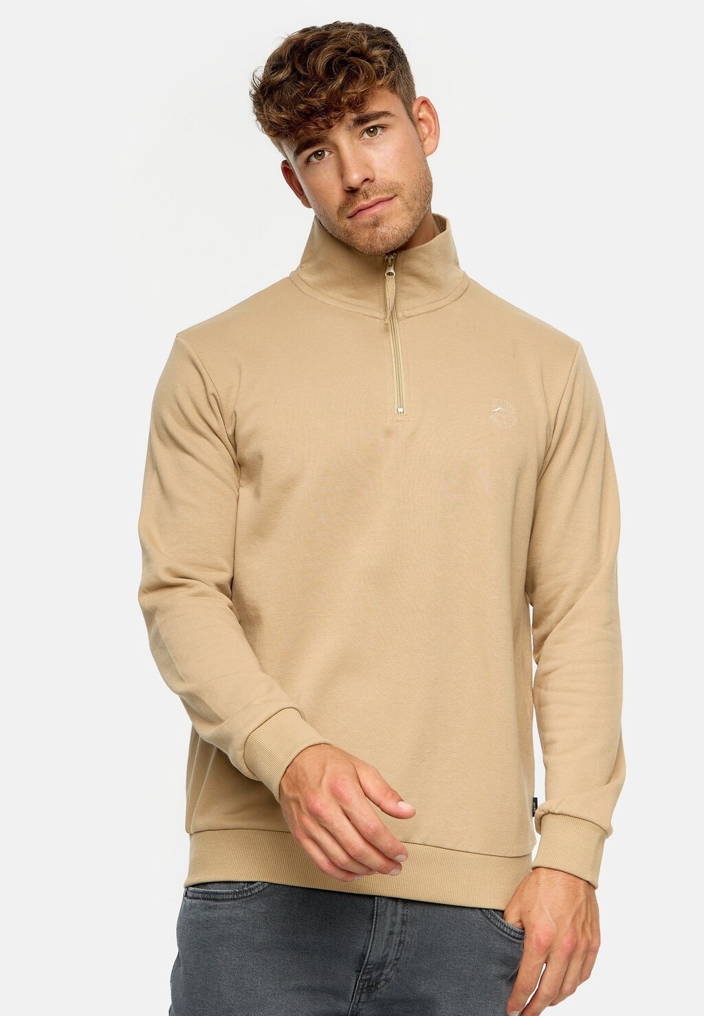 

Толстовка INBRANDT INDICODE JEANS, цвет cornstalk