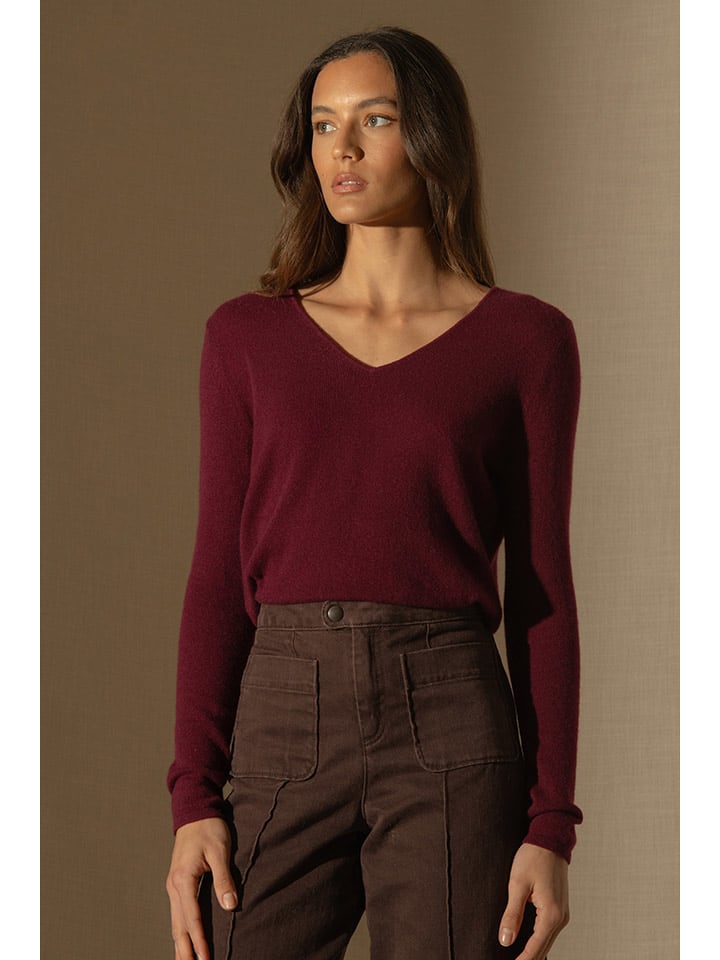 

Кашемировый пуловер Perfect Cashmere, бордовый