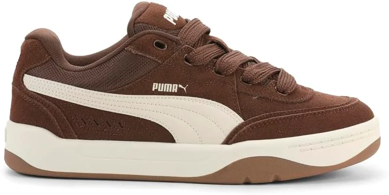 Мужские кроссовки PUMA Park Lifestyle Sk8 с шнуровкой для повседневной носки - коричневые