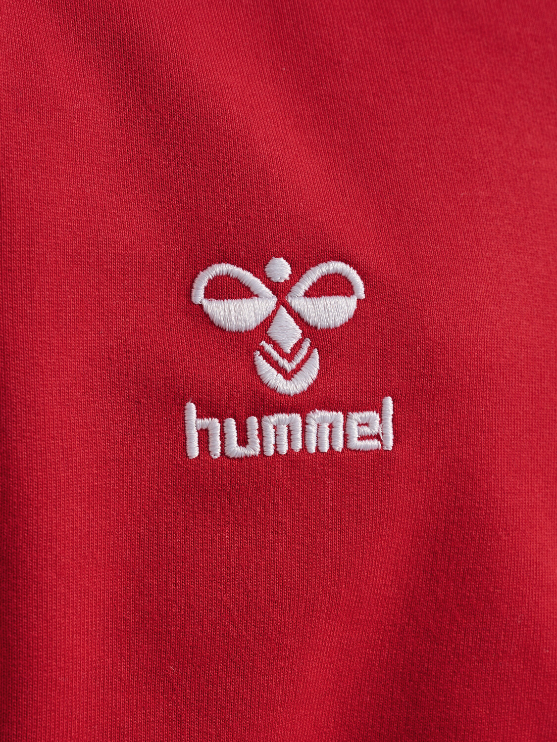Толстовка Hummel Reißverschlussjacke Hmlgo 2.0 Zip Hoodie Kids, цвет TRUE RED — фото 3