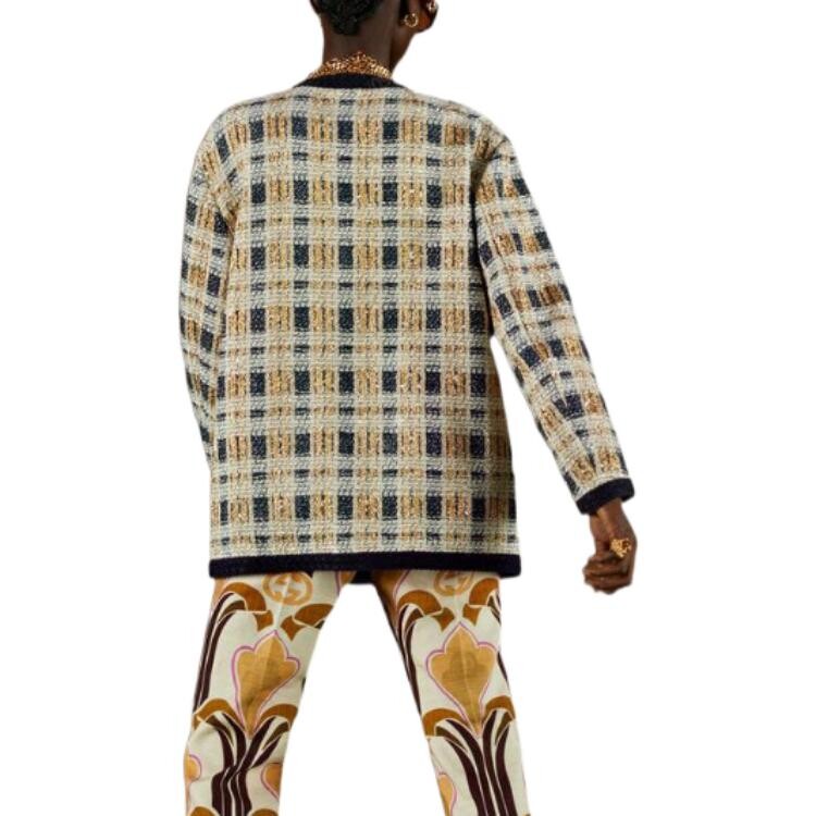 Куртка женская GUCCI Классическая, премиальный дизайн, Khaki — фото 4