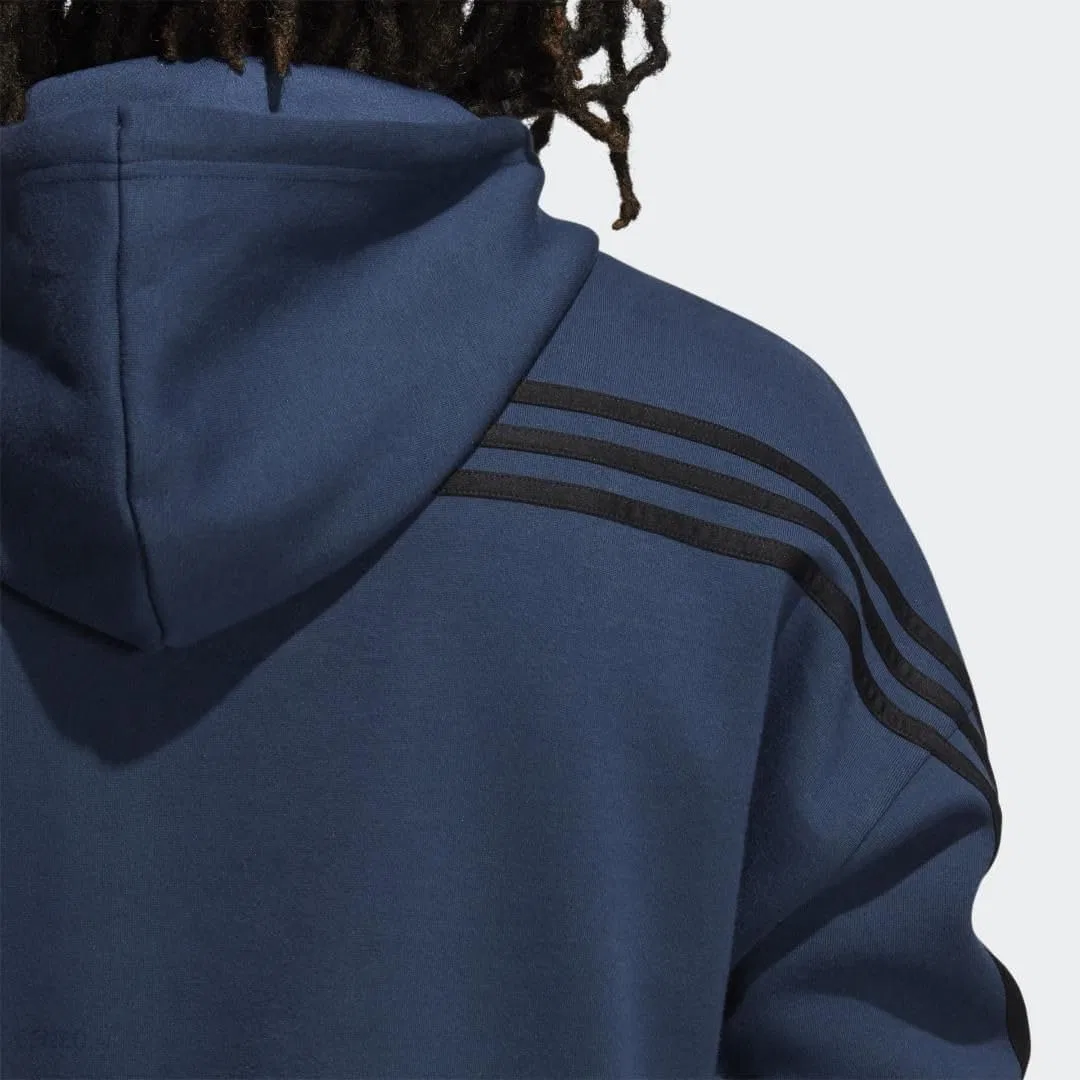 Толстовка Adidas X Peloton Unisex Go Retro, Crew Navy — фото 4