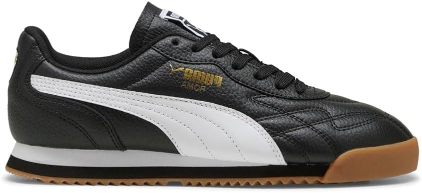 

Мужские кроссовки PUMA Roma Anniversario с шнуровкой - черные