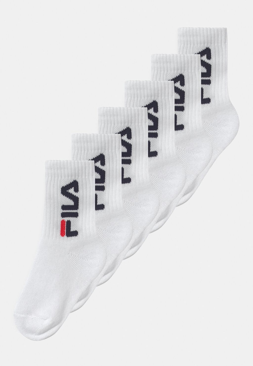 

Носки JUNIOR 6 PACK UNISEX Fila, цвет white