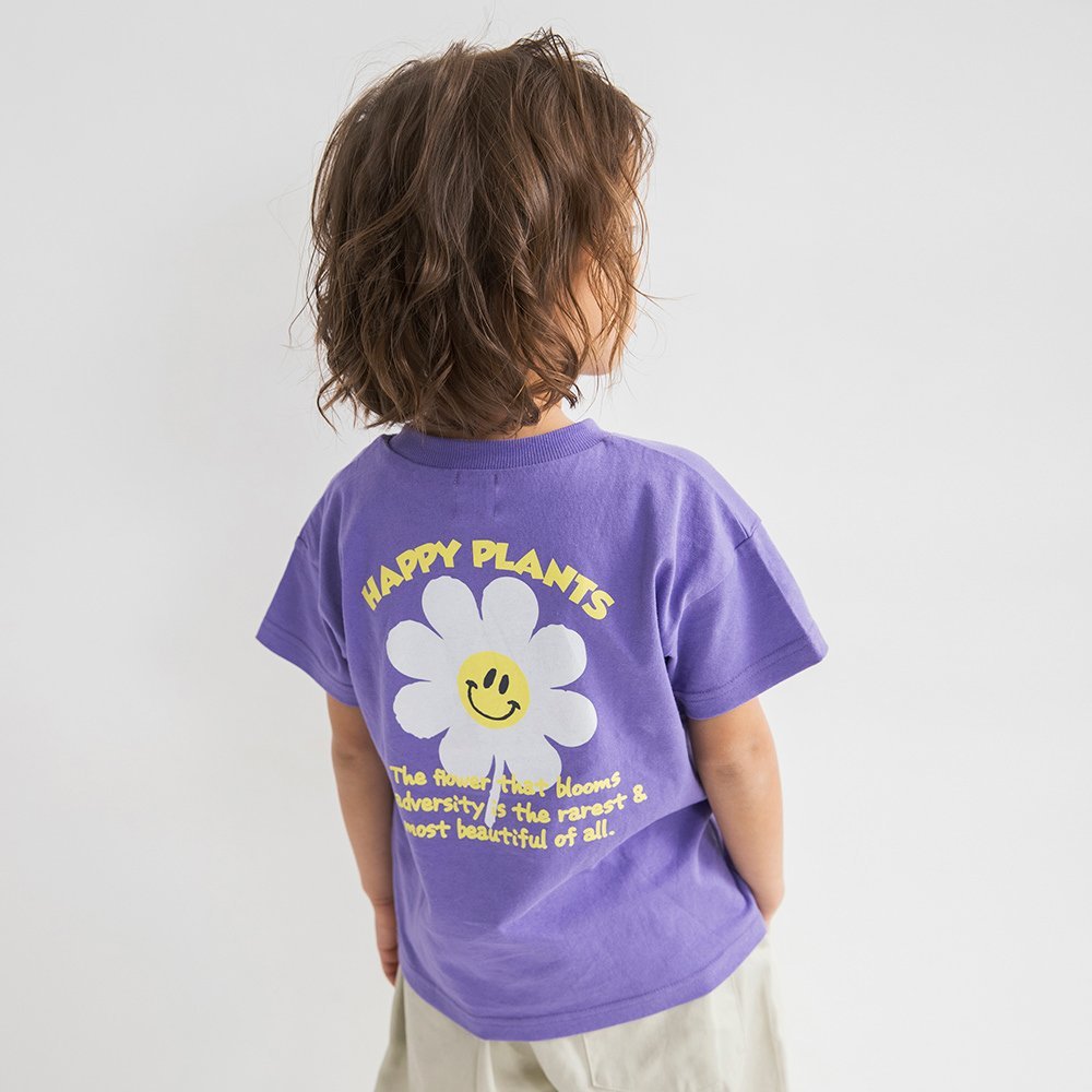 Футболка с коротким рукавом с разнообразными графическими принтами Branshes, 45: Purple Flower