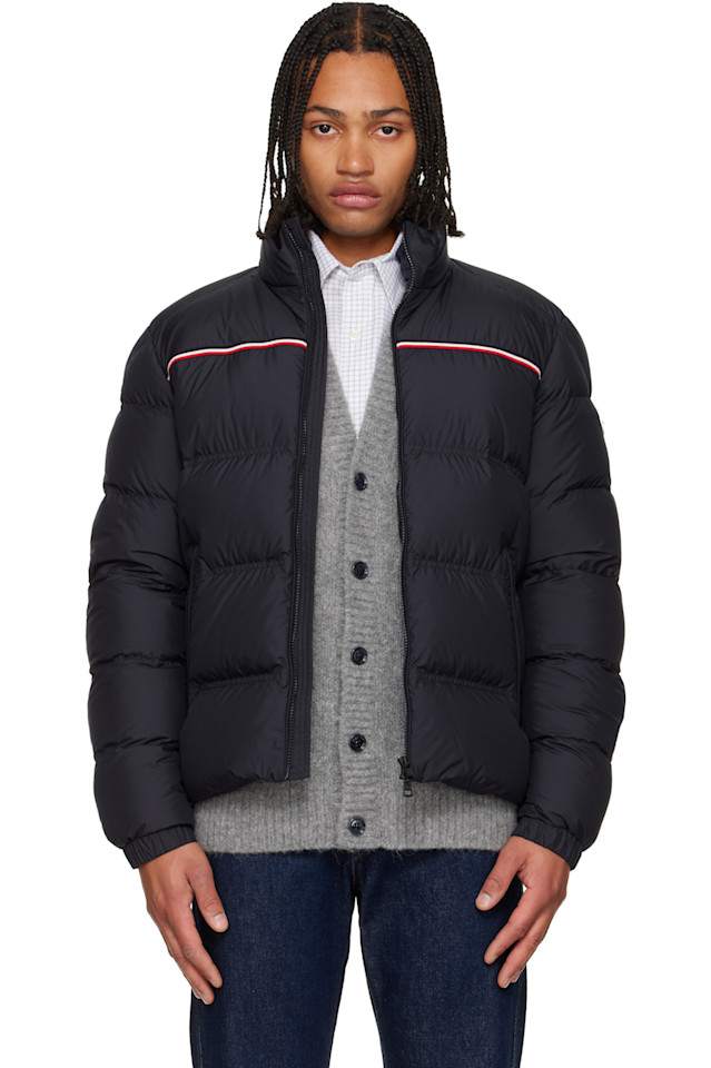 

Moncler Темно-Синий пуховик Archivo Bouvaque