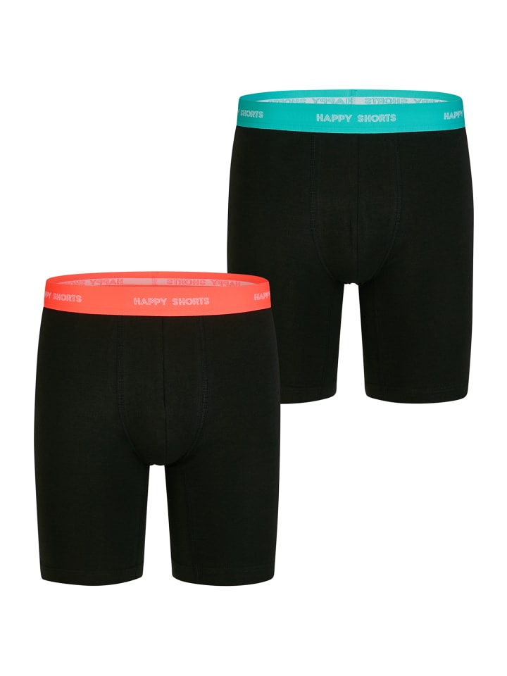 

Боксерские трусы Happy Shorts, цвет black-neon