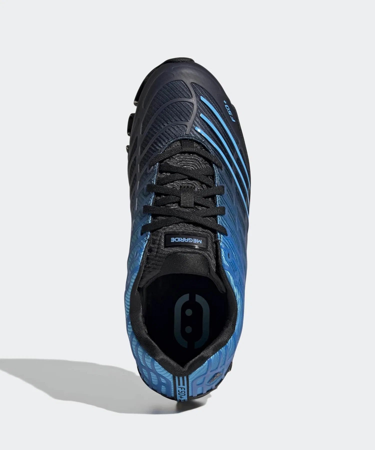 Унисекс кроссовки для бега с сеткой Megaride F50 adidas чёрные — фото 2
