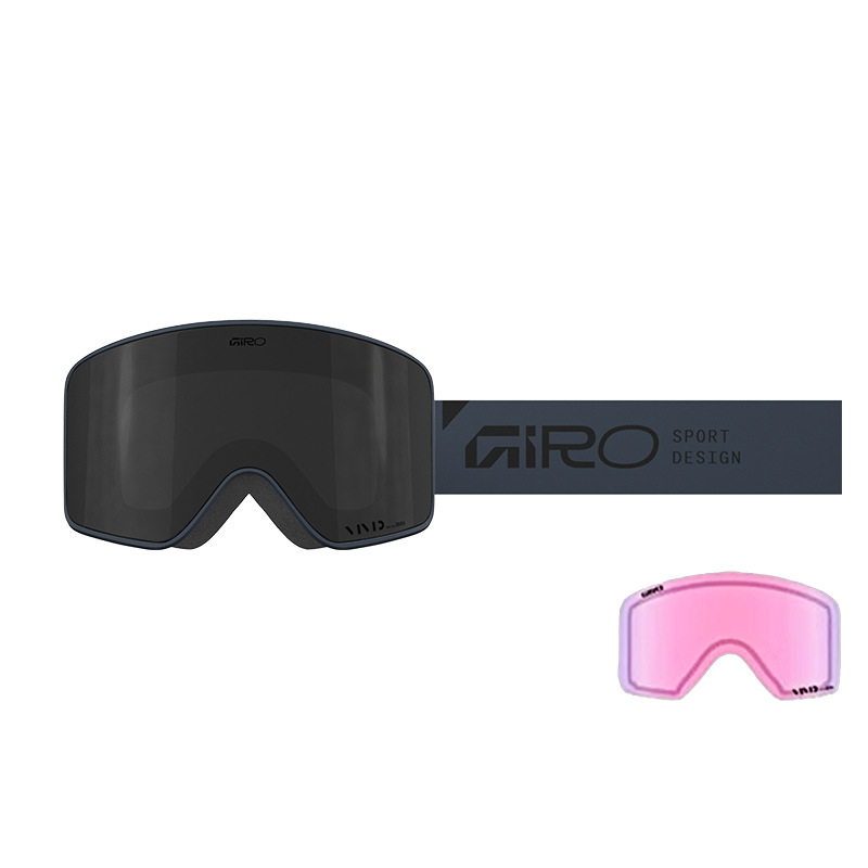 

Антизапотевающие ветрозащитные унисекс лыжные очки METHOD GIRO, [26 New Arrival]черный Lens with синий Logo, Main 6% , Secondary 58%