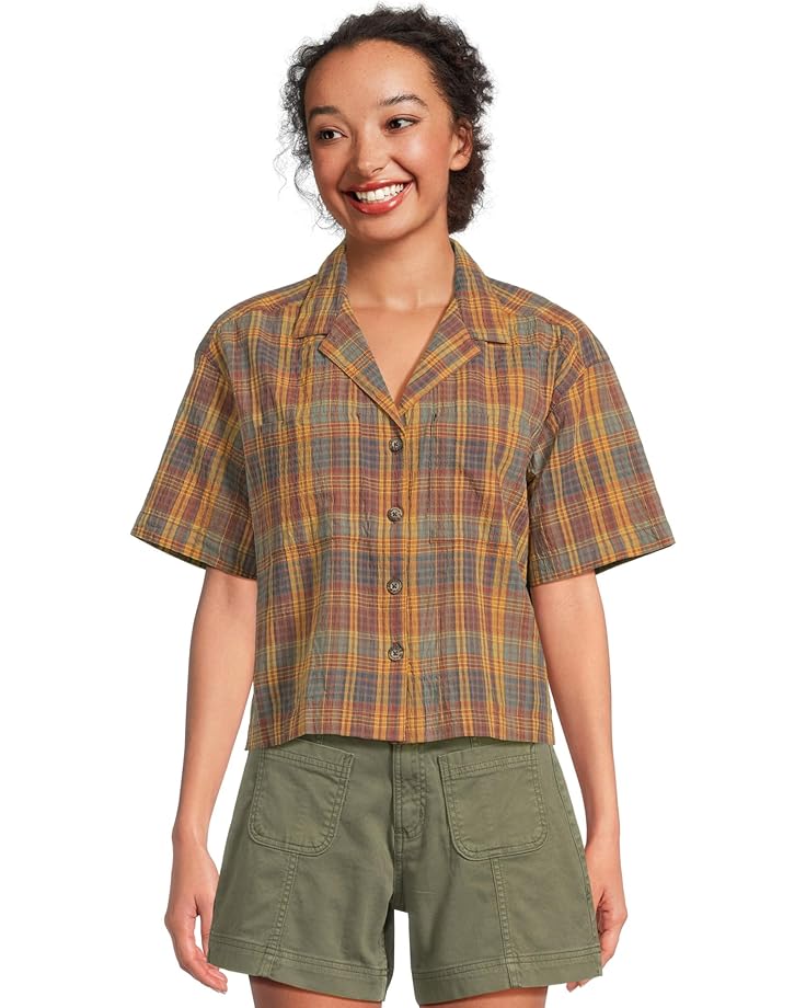 

Рубашка Toad&Co Fletcher Short Sleeve Shirt, цвет Manzanita Plaid