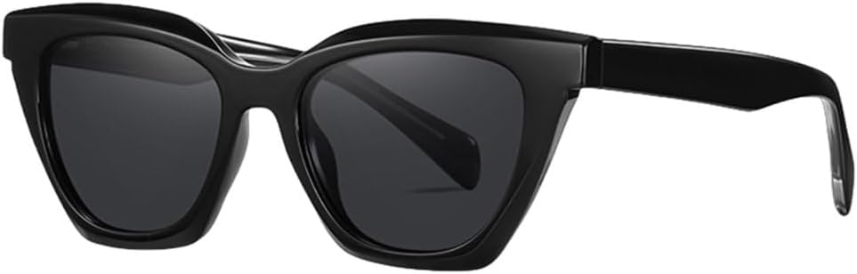 

Женские солнцезащитные очки MUTYNE «кошачий глаз» для женщин, модные солнцезащитные очки из ацетата с защитой от УФ-излучения (сине-коричневый цвет), аксессуары для женщин, Black