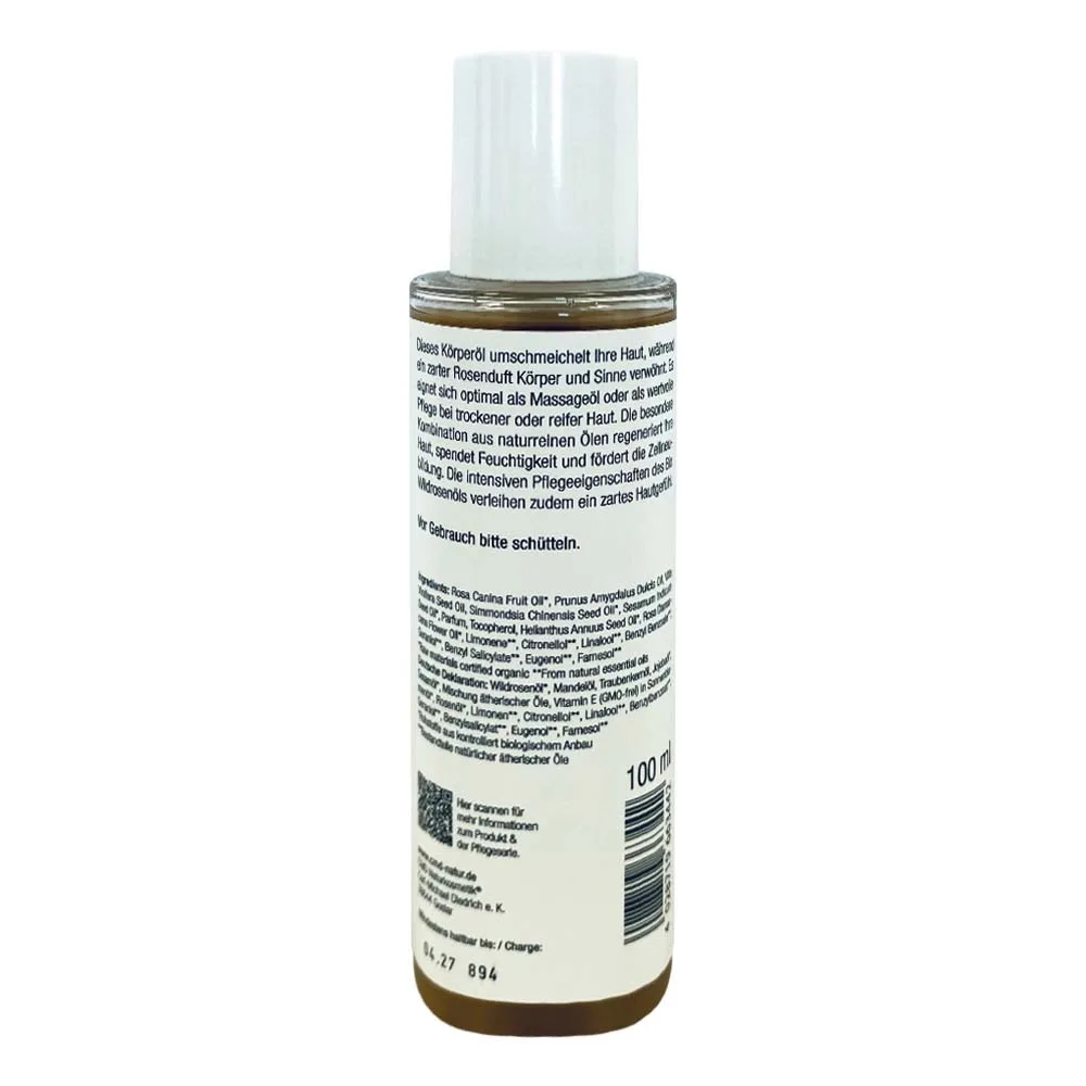 Эксклюзивное розовое масло для тела - масло для тела Cmd Naturkosmetik, 100 мл — фото 2