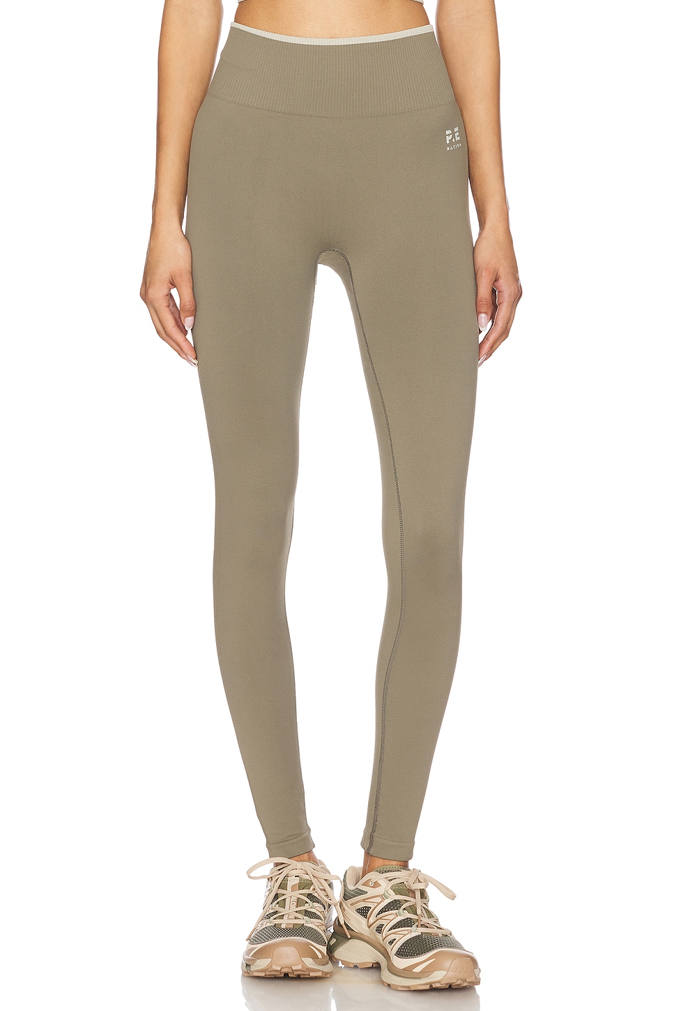 

Бесшовные леггинсы Restore P.E Nation, khaki brown