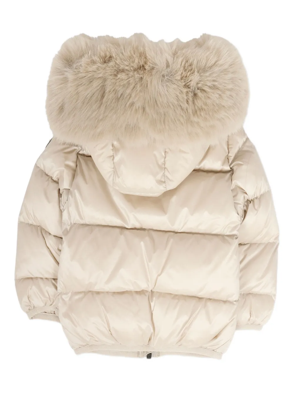 Стеганая куртка с отделкой из меха Colmar Kids, нейтральный — фото 2