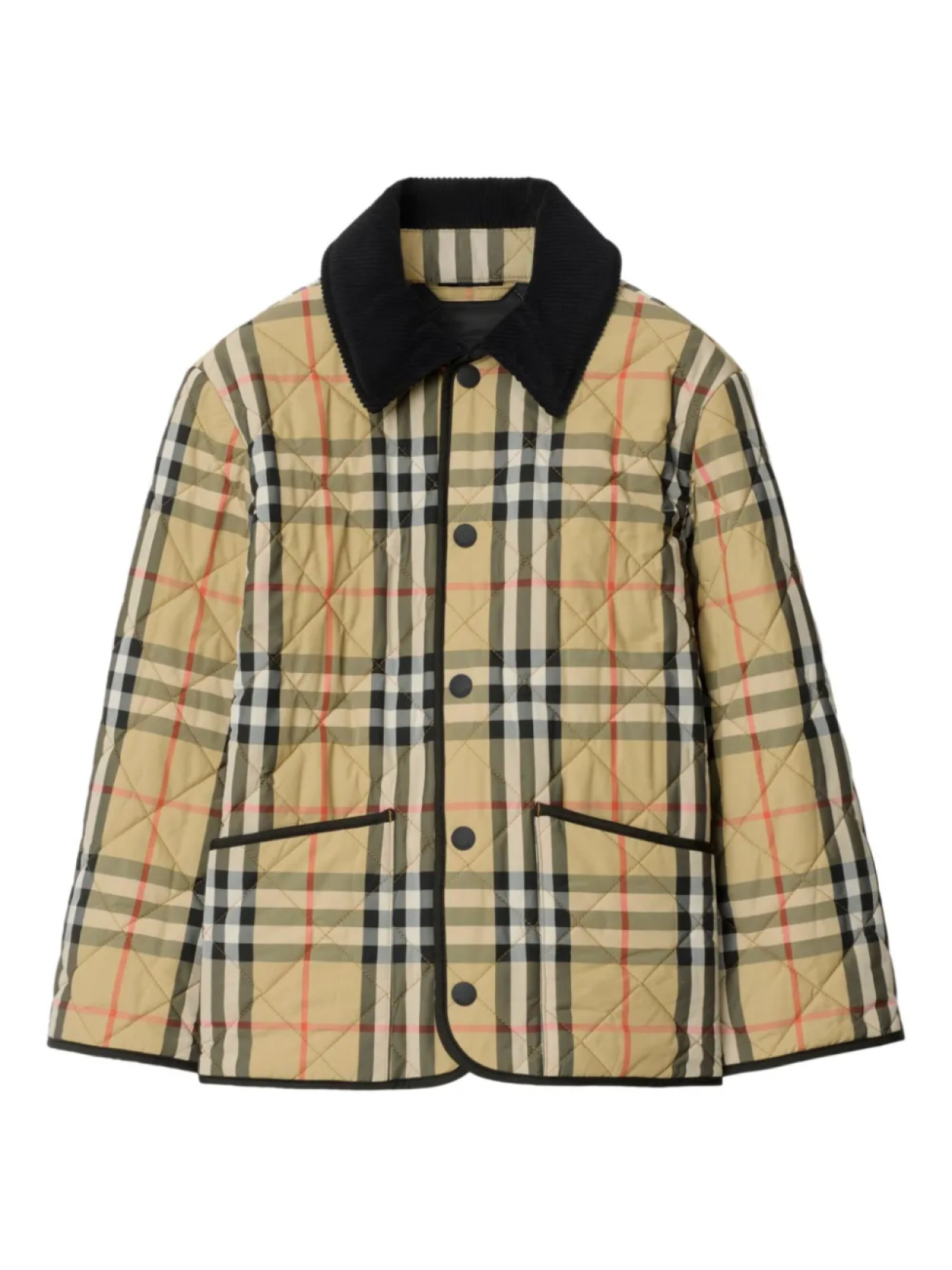 

Куртка в клетку Burberry Kids, нейтральный