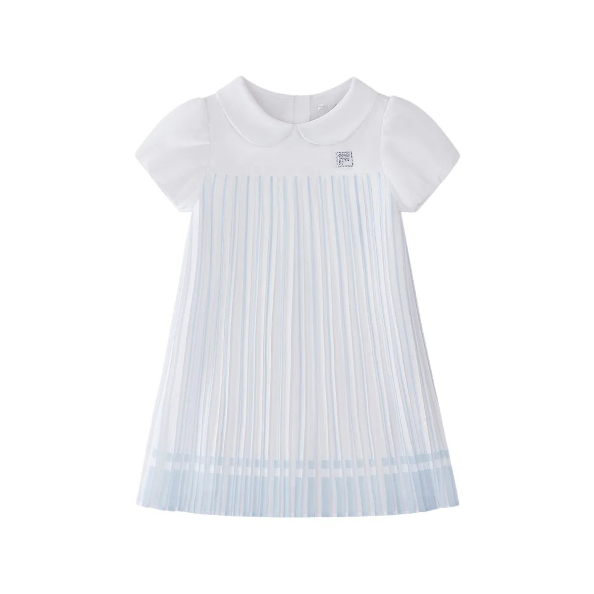 Комплект из 2 предметов платье для детей 3-7 лет FILA KIDS, Standard White — фото 3