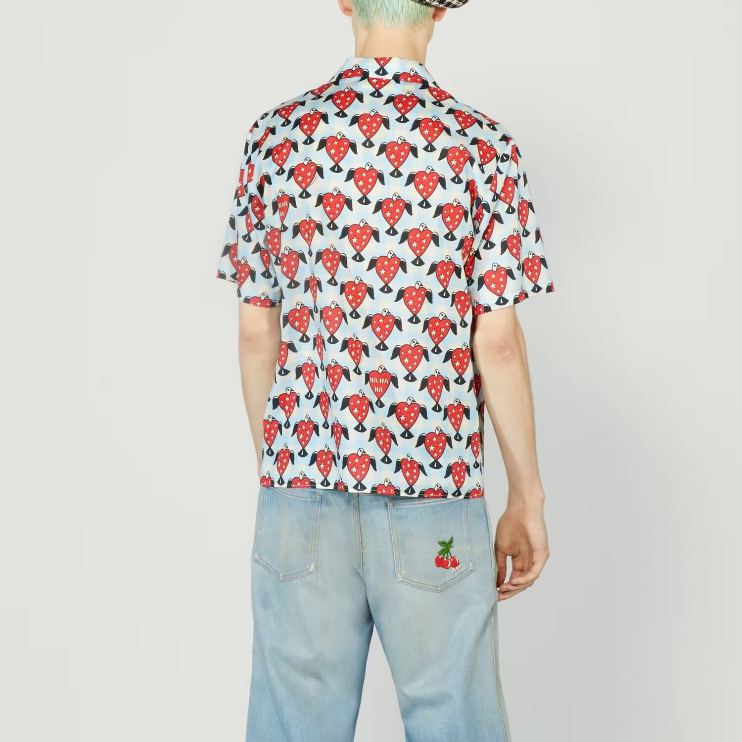 X Harry Styles Совместная рубашка унисекс многоцветная Gucci, цвет Multicolor — фото 3