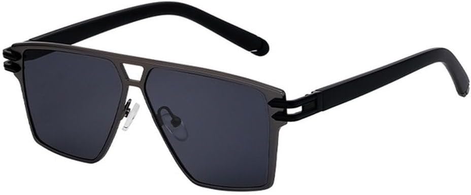 

LVTFCO Металлические мужские солнцезащитные очки премиум-класса, модные ретро-очки, стильные солнцезащитные очки, зеркало для вождения, зеркало для ношения на улице, Gun