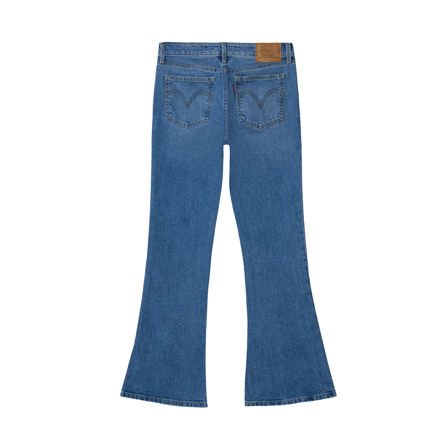 Levis Джинсы женские синие умеренно расклешенные — фото 3
