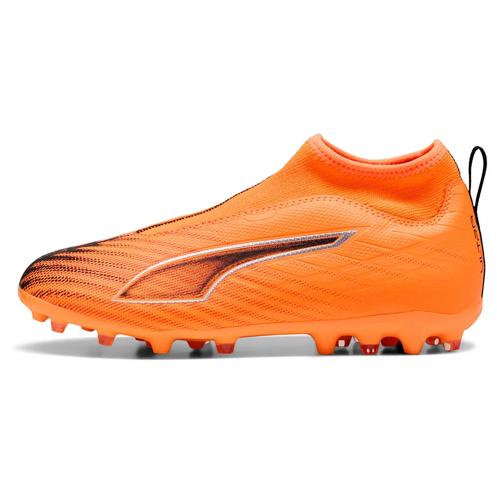 Футбольные бутсы Puma Ultra 6 Match+ LL MG infant, оранжевый — фото 4