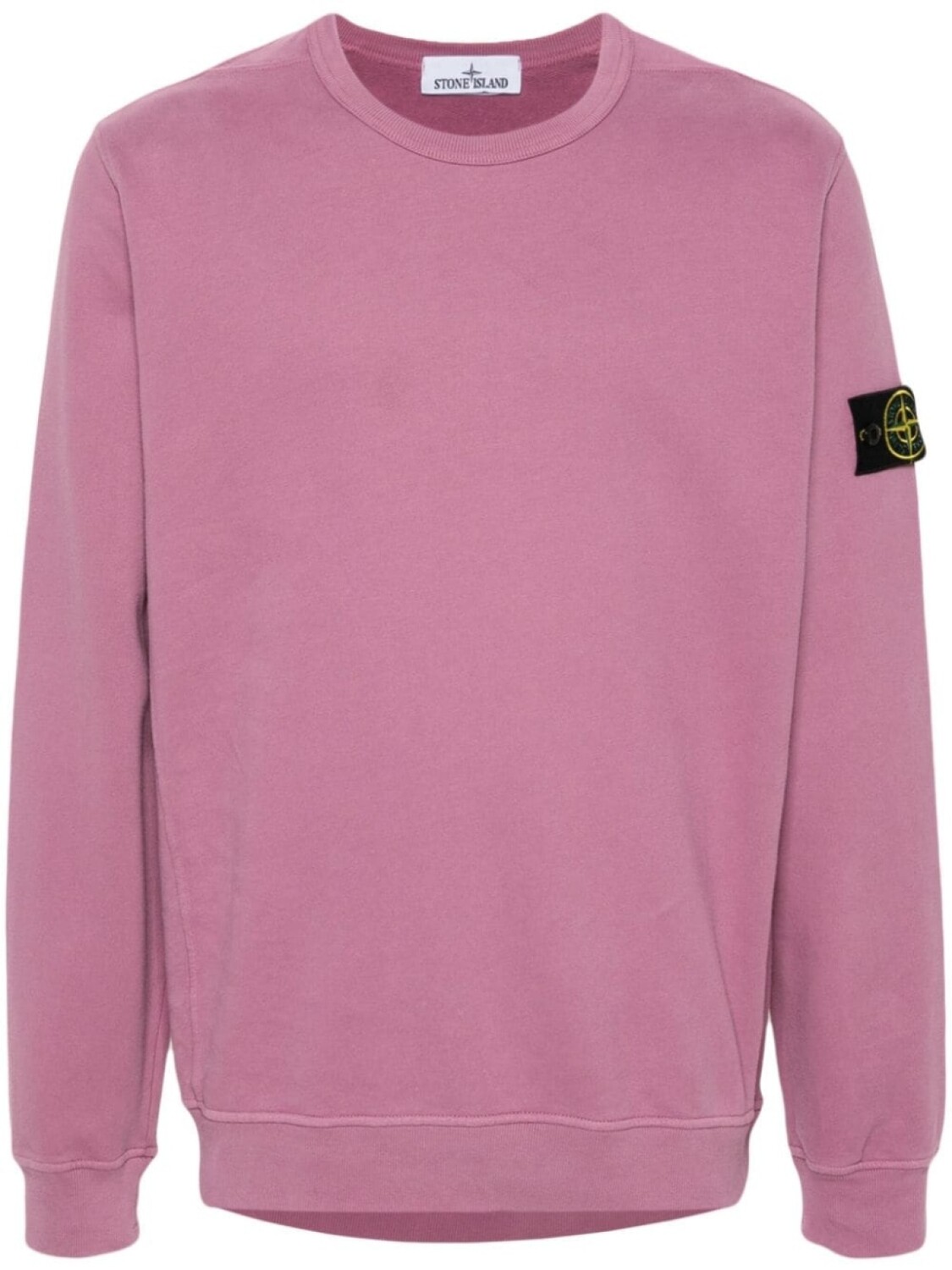 

Stone Island толстовка с нашивкой Compass, розовый