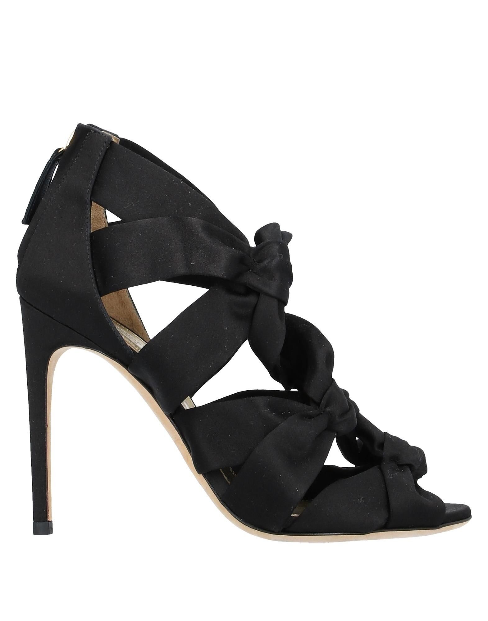 Сандалии Alberta Ferretti, черный