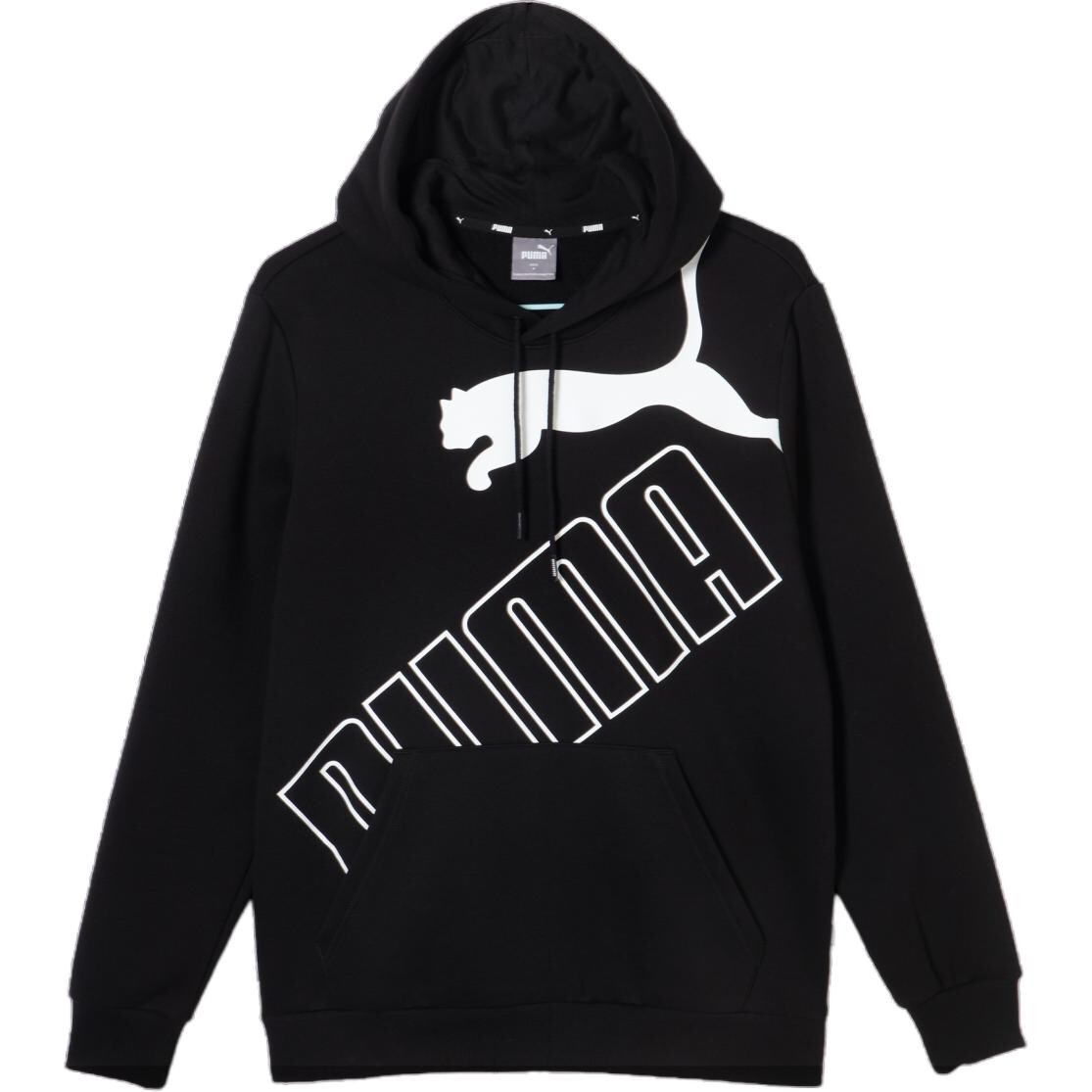 

Толстовка с капюшоном мужская черная Puma, черный