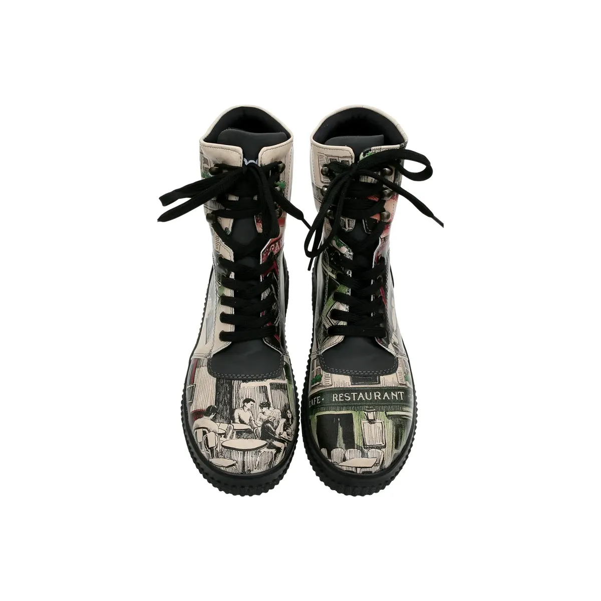 Сапоги на шнуровке DOGO "Women's Future Boots La Vie Parisienne Vegan Женские ботинки / женские", Vegan, цвет Natur — фото 3
