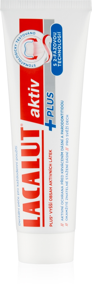 

Зубная паста «Актив плюс» для лечения пародонтита Lacalut, 75 мл