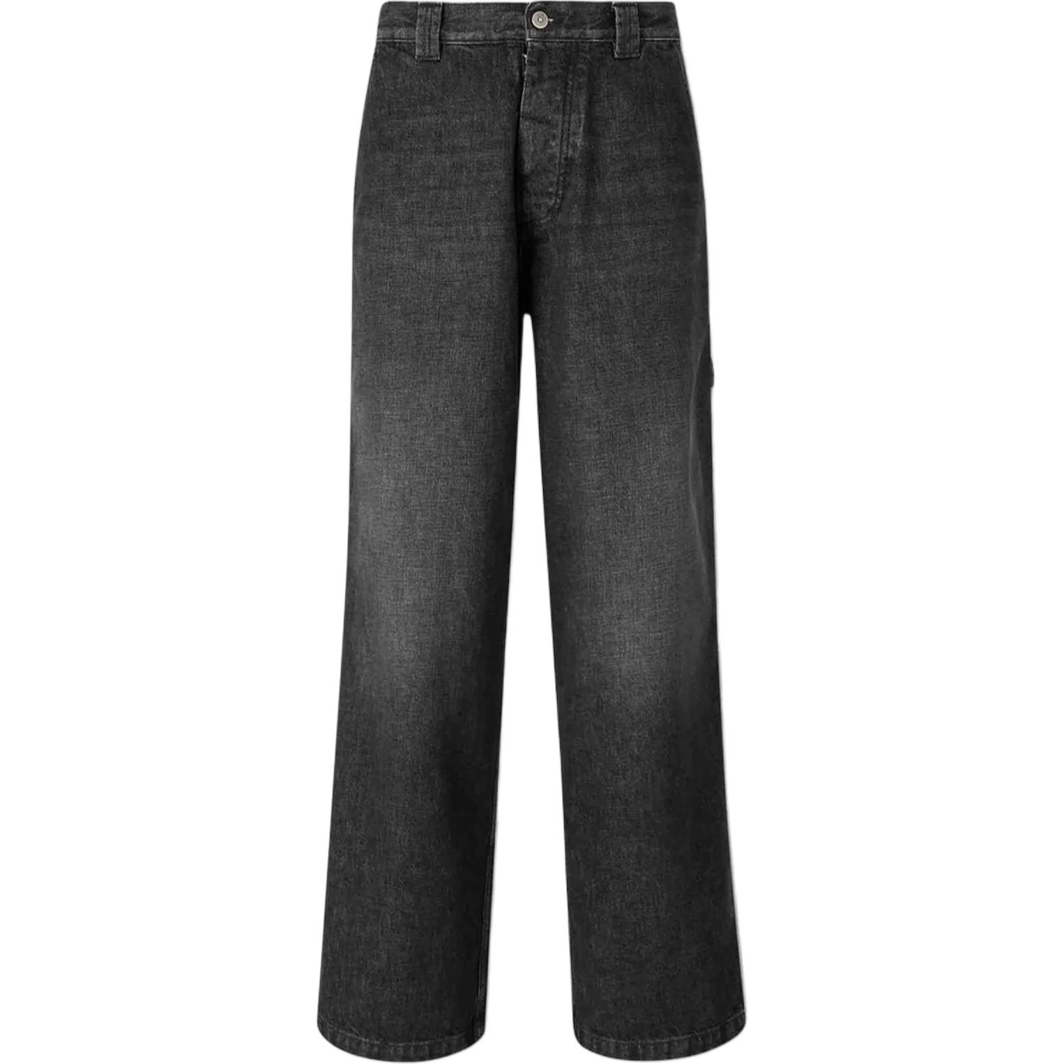 

Джинсы с расклешенным низом Maison Margiela, черный