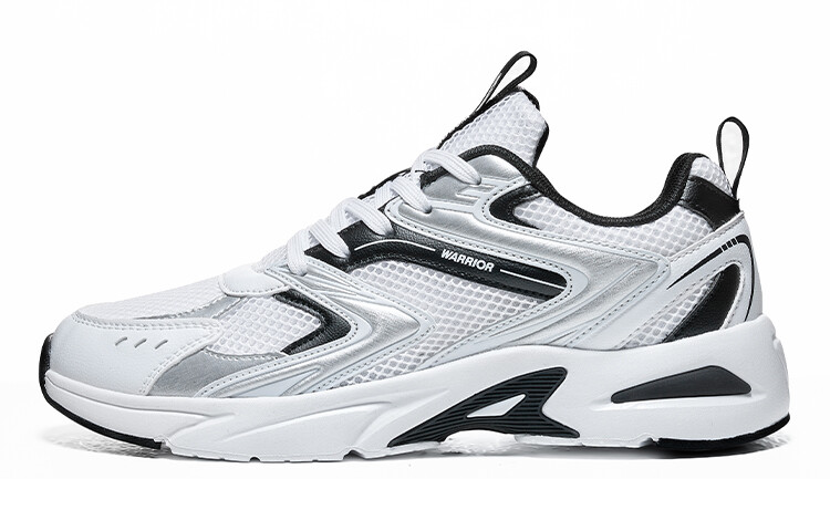

Кроссовки WARRIOR Lifestyle Shoes Unisex Low-top White/Black/Summit White/Mint Green, белый/черный/белый/мятно-зеленый