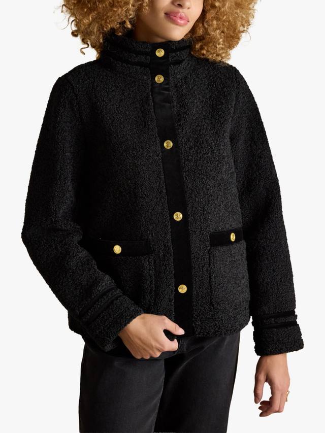 

Флисовая куртка Fleur Joules, Black