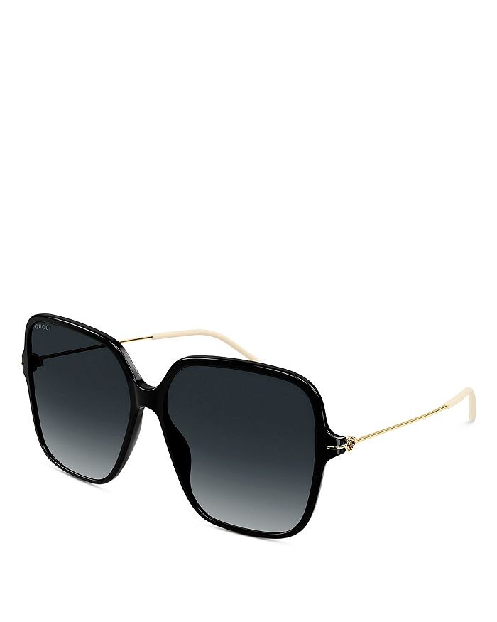 

Солнцезащитные очки Skinny Specs Squared, 60 мм Gucci