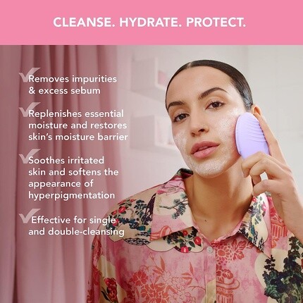 Крем для лица Foreo — Luna Micro-Foam Cleanser .0 Очищающее средство для лица с витамином Е и аминокислотами, 100 мл — фото 2
