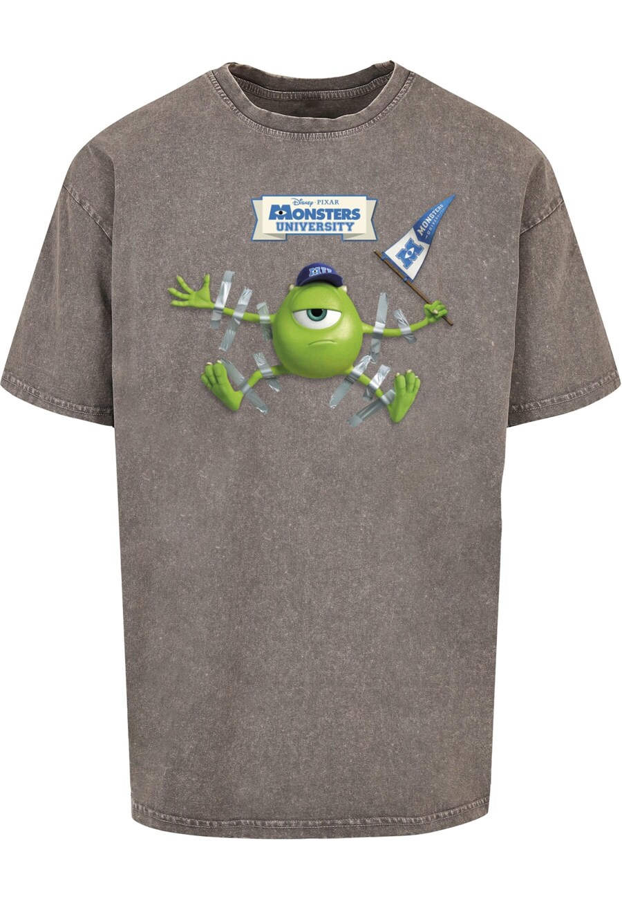 

Классическая футболка ABSOLUTE CULT Shirt Monster University - Taped Mike, серо-коричневый