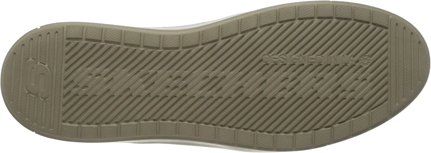 Мужские кроссовки Skechers Viewport Brambo, Dark Brown Leather — фото 4